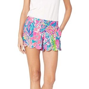 Lilly Pulitzer Dahlia Scalloped shorts